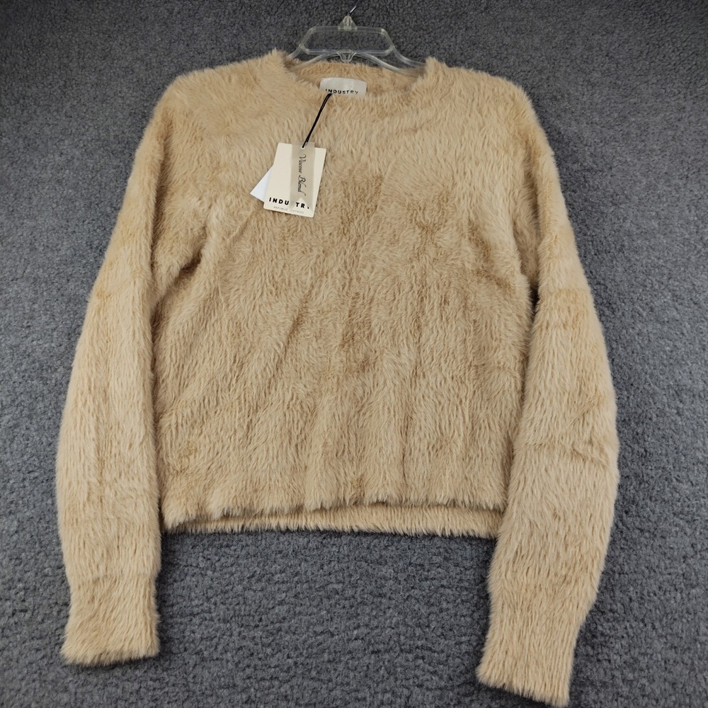 Industry Republic Clothing Fuzzy Eyelash Knit Sweater Sz Large Cozy Warm NWT